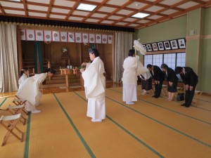 青森県女子神職協議会設立三十周年記念奉告祭