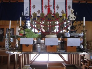 郷沢稲荷神社　祈年祭　春祈祷