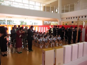 青森中央短期大学附属第一幼稚園の新築の竣工祭