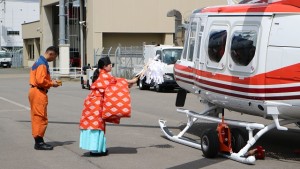 防災ヘリコプター「しらかみ」運航安全祈願祭