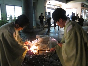 リレーフォーライフジャパン病気平癒ルミナリエ焼納祭