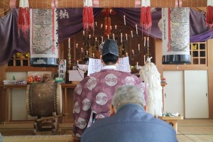 外黒山稲荷神社　祈年祭