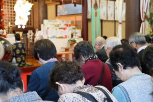 青森市老人クラブ連合会の新春健康交通安全祈願祭
