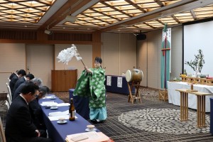 青森県採石事業協同組合　安全祈願祭