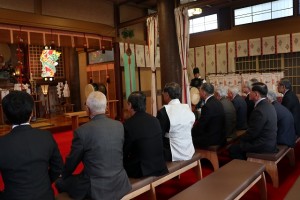 秋田県神社庁鹿角支部総代会　正式参拝