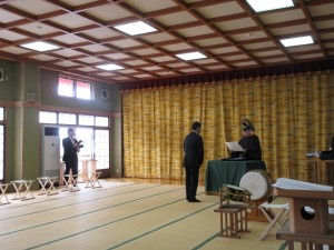 青森県神社庁例祭並び神宮大麻暦頒布始祭並び表彰式