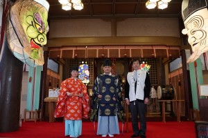 居木神社宮司　正式参拝